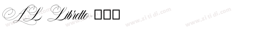 AL Libretto字体转换